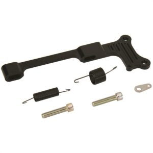 Lokar Throttle Bracket – Edelbrock Carburetor, Black Finish