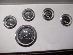 5-Gauge Set – Black Face Mechanical Gauges