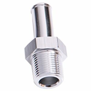 Male NPT to Barb Straight Adapter 3/8" to 1/2"