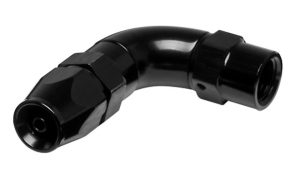 -12 Hose End 90° Black