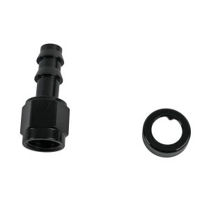 -6 Hose End Push Lock STR