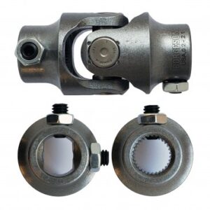 Borgeson Steering U-Joint – 3/4"-30 Spline x 3/4" DD Steel