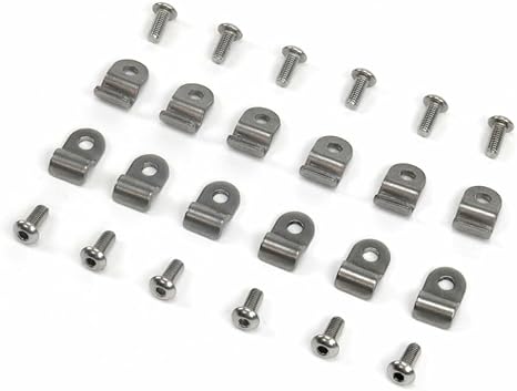 3/16 Stainless Steel Single Line Clamps