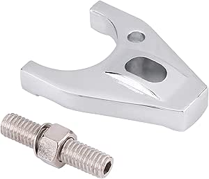 Aluminum Distributor Clamp Chrome Billet Hold down for Chevy SBC BBC SB BB HEI Electronic