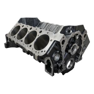 VPW Warlord Engine Block, SB Chevrolet, 9.025, 4.125 in. Bore, 350 , Steel 4 Bolt Main Splayed Caps, 2 Piece RMS, Each