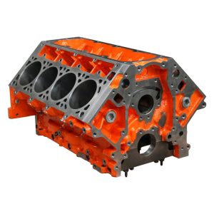 VPW Warlord Engine Block, Cast Iron, LS, LSX Style, 9.240 Deck, 4.000'' (3.880 - 3990) Bore, Steel 6 Bolt Main Caps, Each