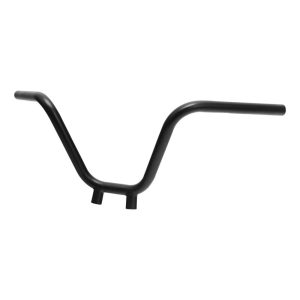 Attitude Inc JackRabbit Handlebar 1 in, 10 in, rise, 1.2 in riser in, Matt Black, For Harley Softail Sportster Fat Boy Dyna, Each