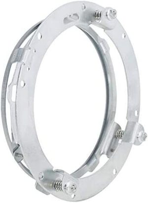 Attitude Inc Headlight Mounting Bracket, Stainless for 7.0'' Daymaker Headlights ,1994-2013 Softail Models 1991-2013, , Each