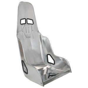 Proflow Aluminium Race Bucket Seat, 16 in. (406mm) Hip Width, Highback, Silver Finish