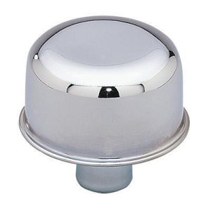 Proflow Push-In Breather Steel Chrome 2-3/4 in. Diameter with 1 inch Neck