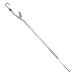 Proflow Engine Oil Dipstick with Tube, To Pan, Steel, Chrome, Cleveland 302c, 351c, New Correct Fit, Each