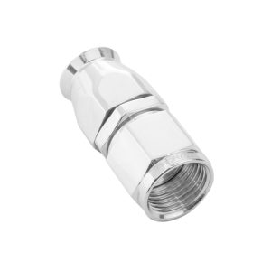 Proflow Aluminium Straight Hose End Hose End -04AN For PTFE, Polished