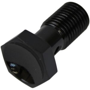 Proflow Black Banjo Bolt 3/8in. x 24UNF 20mm Long