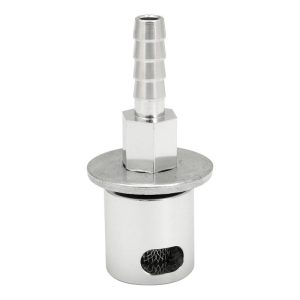 Proflow Roll Over Valve Remote Mount, Connects To Hose With 8mm, 5/16 Barb, Black