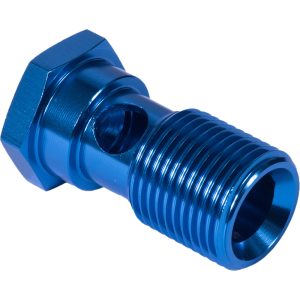Proflow Fitting Banjo Bolt M12 x 1.25 Thread, Blue