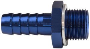 Proflow Fitting Adaptor Male M12 x 1.50mm To 8mm Barb, Blue