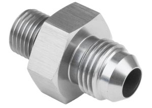 Proflow Fitting Adaptor Male M12 x 1.50mm To Fitting Adaptor Male -03AN, Silver