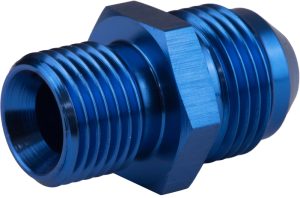 Proflow Fitting Adaptor Male M16 x 1.50mm To Fitting Adaptor Male -10AN, Blue
