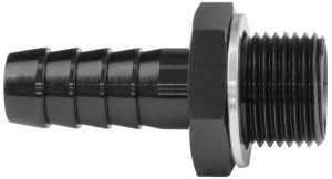 Proflow Fitting Adaptor Male M18 x 1.50mm To 3/4in. in. Barb, Black