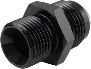 Proflow Fitting Adaptor Male M18 x 1.50mm To Fitting Adaptor Male -08AN, Black