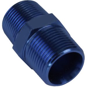 Proflow Fitting Male Pipe To Fitting Male Pipe 3/8in, Blue