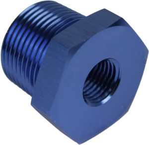 Proflow Fitting NPT Pipe Reducer 1/4in. To 1/8in, Blue