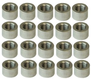 Proflow Fitting Weld In Oxy Sensor Port M18 x 1.50mm, Steel, Bulk Pack 20pc