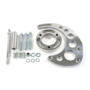 Proflow Aluminium Alternator Bracket Kit, For Chevrolet BB Long Pump, Top Mount , Driver Side, Polished, Kit