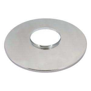 Proflow Air Filter Base 14in. Suit 5-1/8in. Neck Flat Base, Chrome