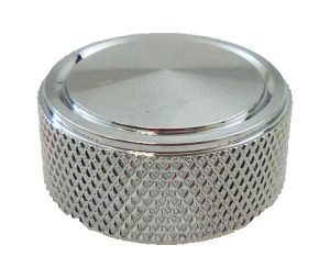 Proflow Air Cleaner Nut Chrome Knurled Small 1/4-20 Thread