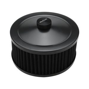 Proflow Air Filter Assembly Round 6in. x 3in, Black