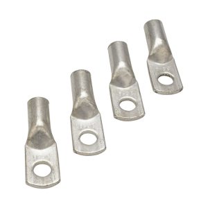 Proflow Battery Wiring Cable Lugs, Crimp Solder Terminal 12.7mm Eyelet, 4pc pack