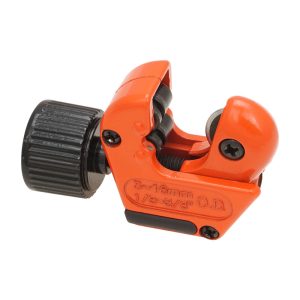 Proflow Mini Tube Cutter, Suits 1/8'' (3mm) to 5/8" (16mm) OD Tube, Deburrer Inside Knob, Each