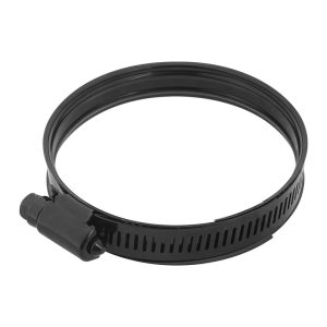 Proflow Dual Bead Hose Clamp, 120-140mm (4.70"-5.50'') Range, Black Stainless Steel, Each