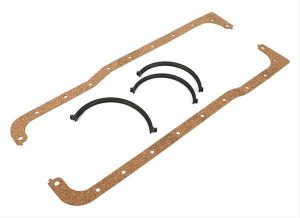 Proflow Oil Pan Gasket Set, Cork/Rubber, SB Ford, 289 302,351W, Set