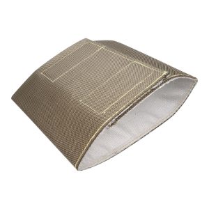 Proflow Heat Shield Wrap, Distributor Lava Rock, Velcro , Natural, 7 in. Width, 22.50 in. Length
