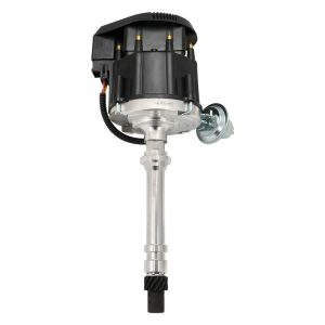 Proflow Distributor, HEI Street Series, Vacuum Advance, Black Cap, SB & BB For Chevrolet with Coil 50, 000 V