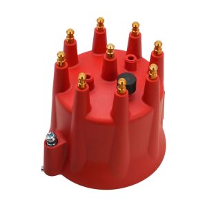 Proflow Distributor Cap Extra-Duty, Red, Male HEI, To Suit Billet Ready To Run, Pro Street Series, Each