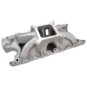 Proflow Intake Manifold, "COSMETIC Blemish" Max Jr, Single Plane, Aluminium, Natural, Square Bore, SB For Ford, 289, 302W