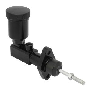 Proflow Master Cylinder, Billet Aluminium, Black Anodised, Single Piston  .750 in. Bore, 3/8â€-24 Ball Flare Seat, Universal, Kit