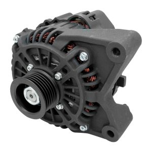 Proflow Power Spark Alternator, For Ford Falcon AU-BA XR6 6cyl 1999-2005, 140 Amp, 6-Groove Pulley, Black Wrinkle, Each
