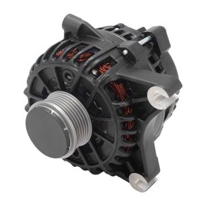 Proflow Power Spark Alternator, For Ford Falcon BA/BF/FG, XR8 5.4L V8, 135 Amp, 6-Groove Pulley, Black Wrinkle, Each