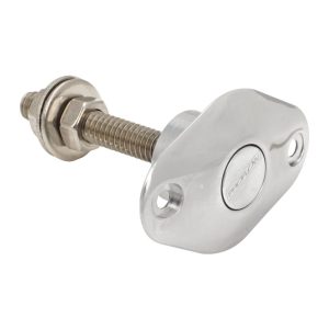 Proflow Quick Release Pro Latch, Large 45 x 30mm Fastener Dzus, Billet Aluminium, Polished, Kit