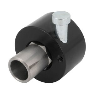 Proflow Aluminum Quick Release Steering Wheel Hub, Hex, 3/4 Inch, Black, 3/4" ID weld on hex sleeve allows for welding to 3/4" round steering shafts,