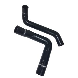 Proflow Radiator Hose Kit, Silicone, Black, 5mm wall, 4 ply, For Ford XY XYGT ZD Cleveland 351C, Kit