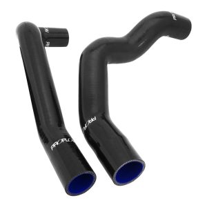 Proflow Radiator Hose Kit, Silicone, Black, 5mm wall, 4 ply, For Ford XA XB 351 Cleveland, To Suit 650mm Wide Core, Kit