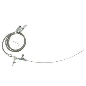 Proflow Automatic Transmission Braided Stainless Kickdown Kit, Carburettor, For Ford, C-4, Kit