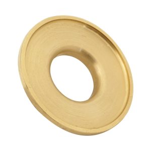 Proflow OE, Ford Cleveland Block Bypass Restrictor Plate, CNC Machined Brass, Suits 302, 351 Cleveland