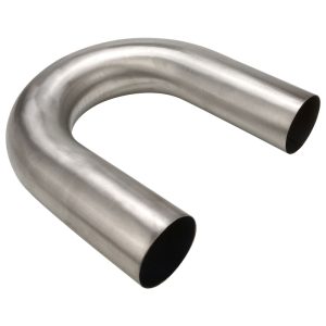 Proflow Titanium Tubing, Mandrel-Bend, 2.0 in, 1.2mm Wall, 180 Deg, 152x152mm