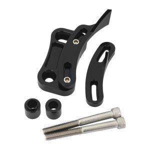 Proflow Timing Pointer, Billet Aluminium, Adjustable, For Ford Windsor SB 302-351W, Comes With Both 10 & 11 O'clock Position Pointers, Black Anodised,